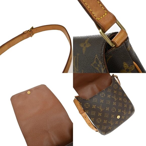 LOUIS VUITTON LV Musette Salsa Short Shoulder Bag Monogram Brown - Picture 12 of 16